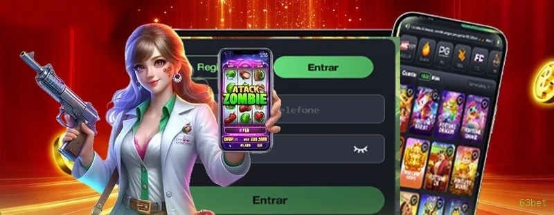 Conta 63bet sincronizada site e app